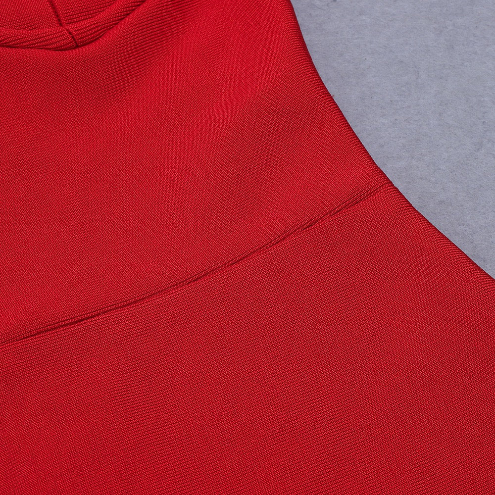 Elegant Strapless Maxi Dress in Shaping Fabric - ZOMA
