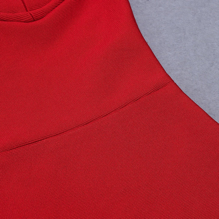 Elegant Strapless Maxi Dress in Shaping Fabric - ZOMA