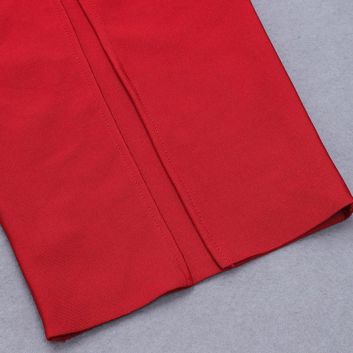 Elegant Strapless Maxi Dress in Shaping Fabric - ZOMA