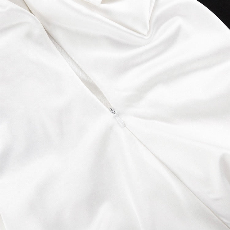 Satin maxi dress – Dekel