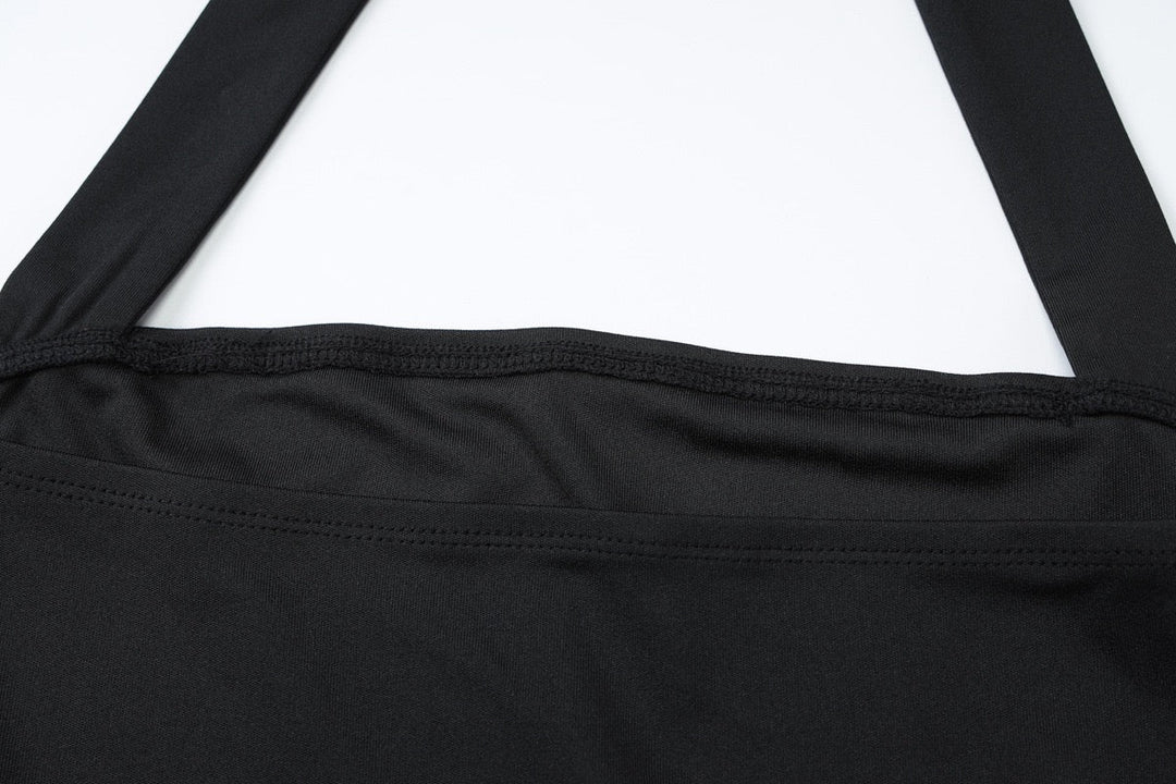 Fitted Maxi Dress with Open Back in Shaping Fabric - Yehli