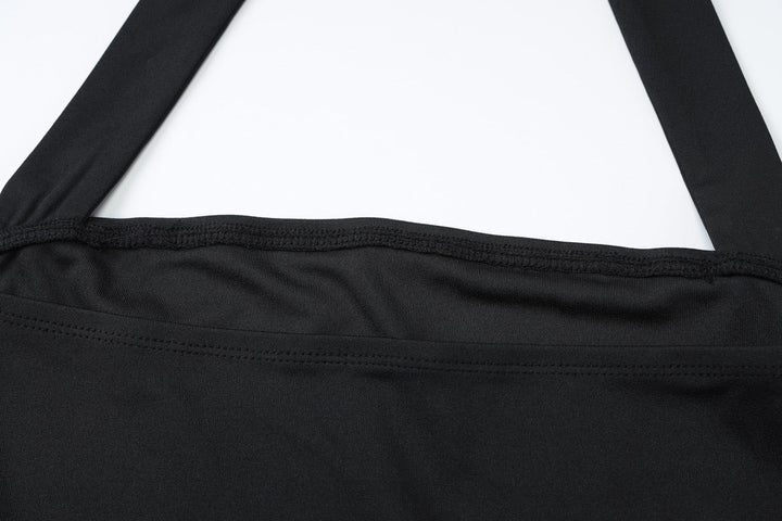 Fitted Maxi Dress with Open Back in Shaping Fabric - Yehli