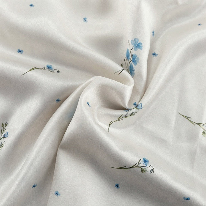 Floral satin maxi dress – PIA