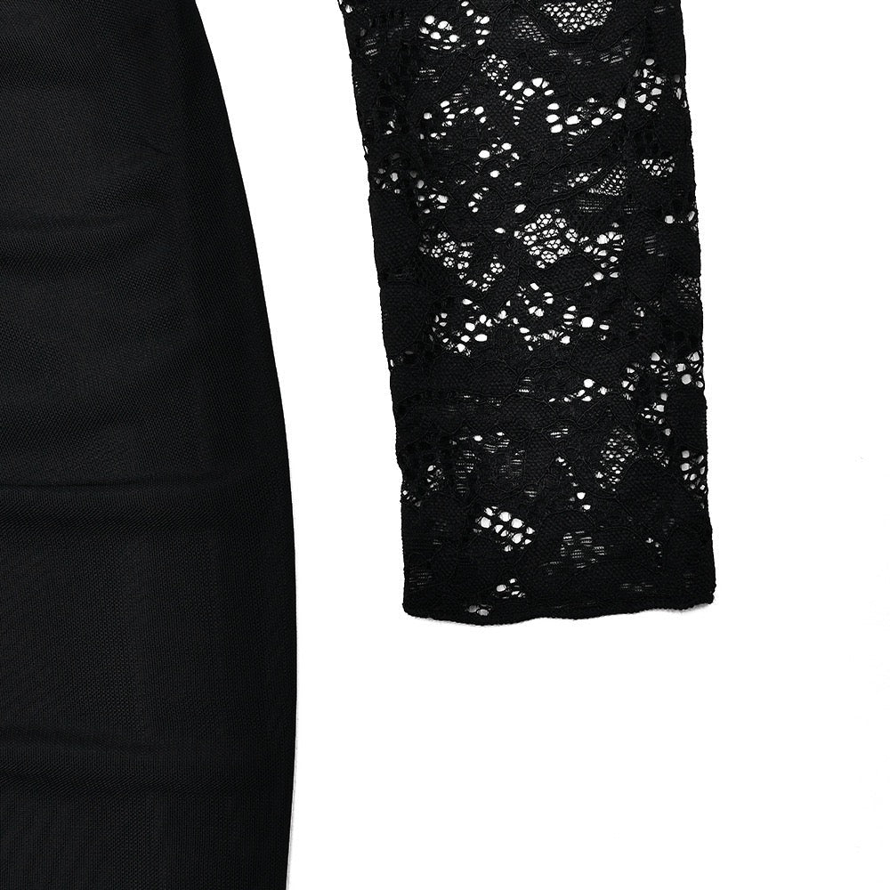 Maxi Dress with Lace Corset Design - DEMI