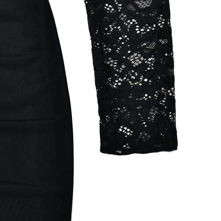 Maxi Dress with Lace Corset Design - DEMI