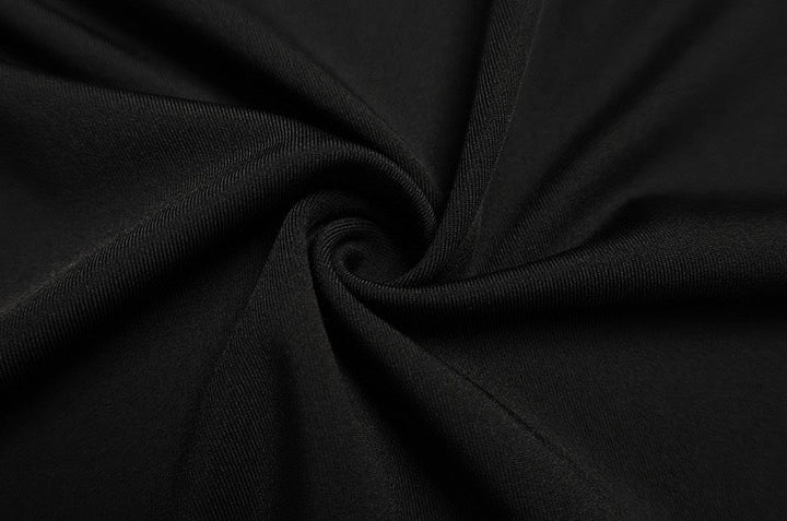 Maxi Dress with Asymmetric Slit and Pin Closure - Niv