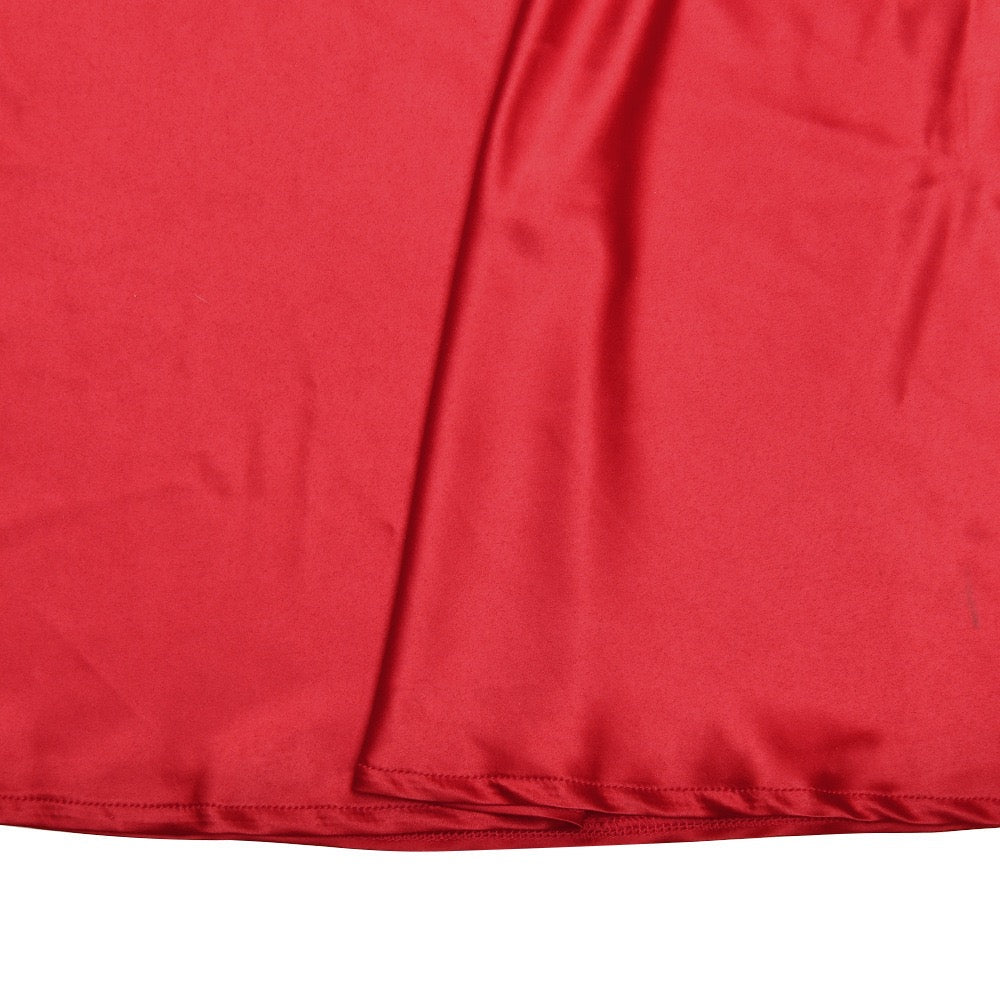 Maxi Dress with Satin Pleats and Corset Design - Tamara