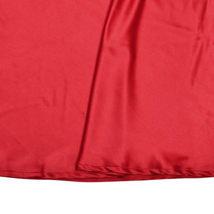 Maxi Dress with Satin Pleats and Corset Design - Tamara