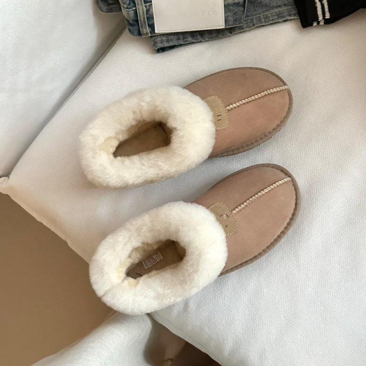 High-Quality Furry Slippers Flat / Platform