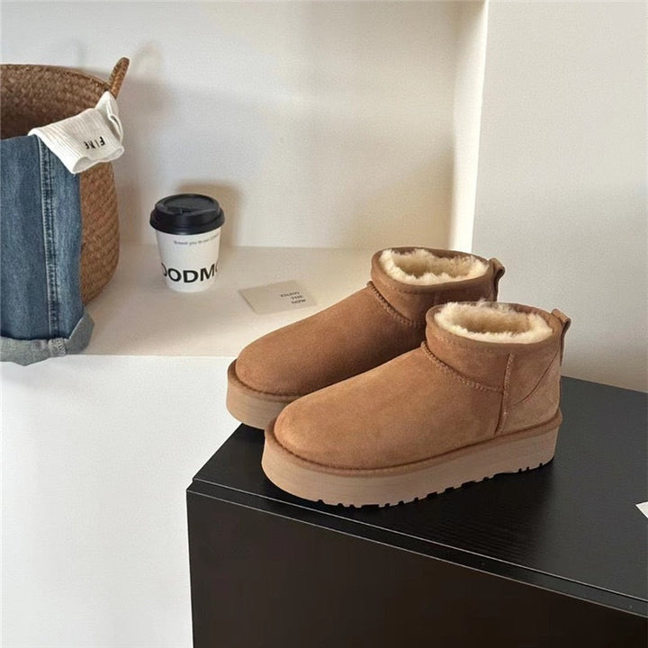 High-Quality Furry Shoes - Flat / Platform