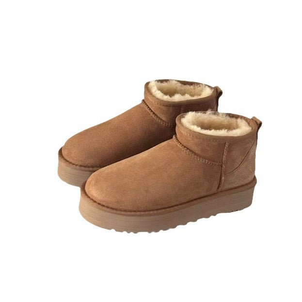 High-Quality Furry Shoes - Flat / Platform