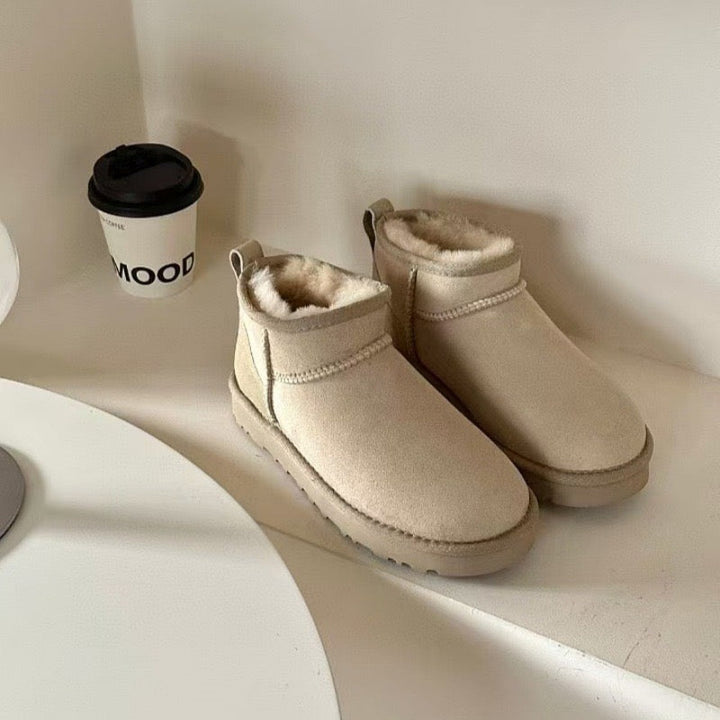 High-Quality Furry Shoes - Flat / Platform
