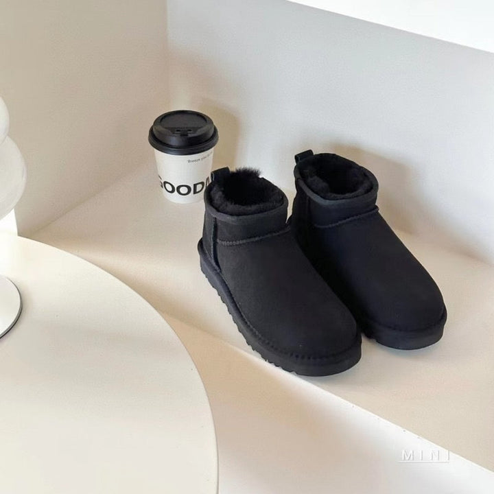 High-Quality Furry Shoes - Flat / Platform
