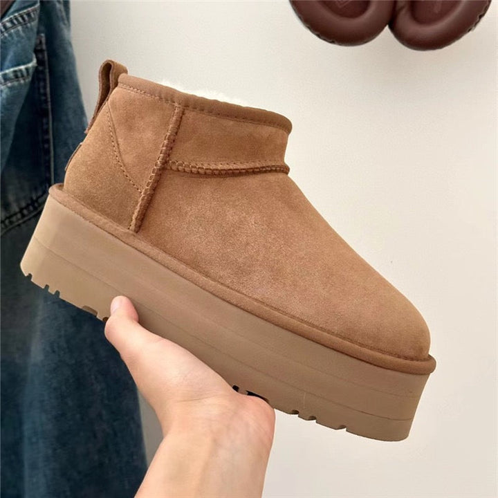 High-Quality Furry Shoes - Flat / Platform