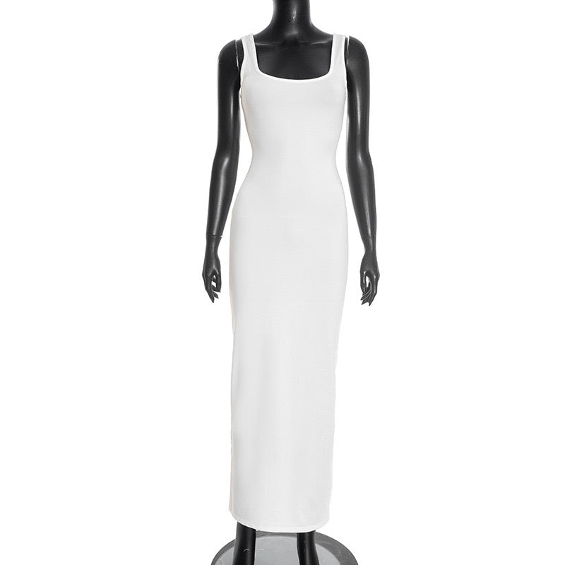 Maxi Dress with Corset Design - HADAR