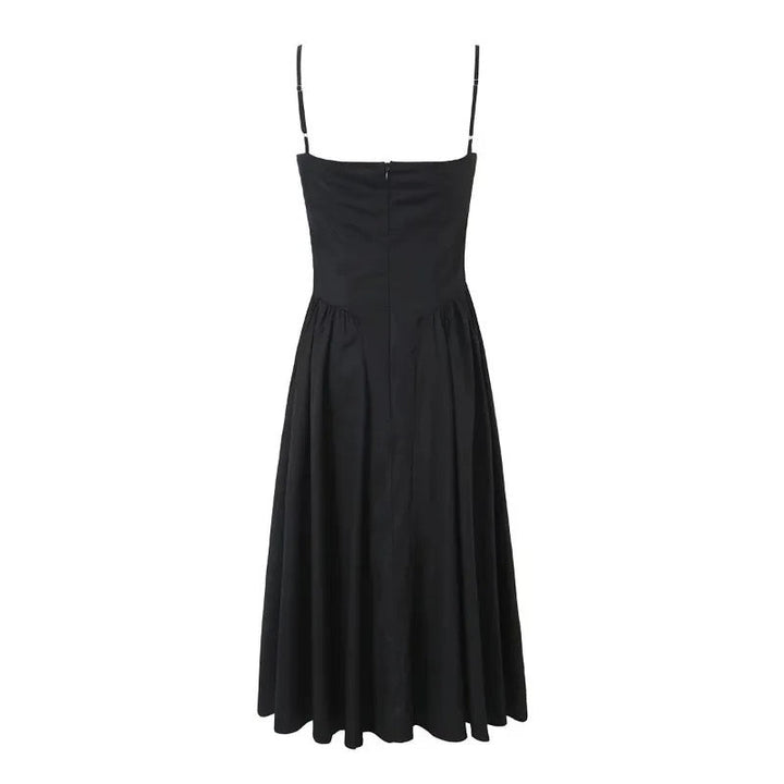 Vintage midi dress in country style - Mali