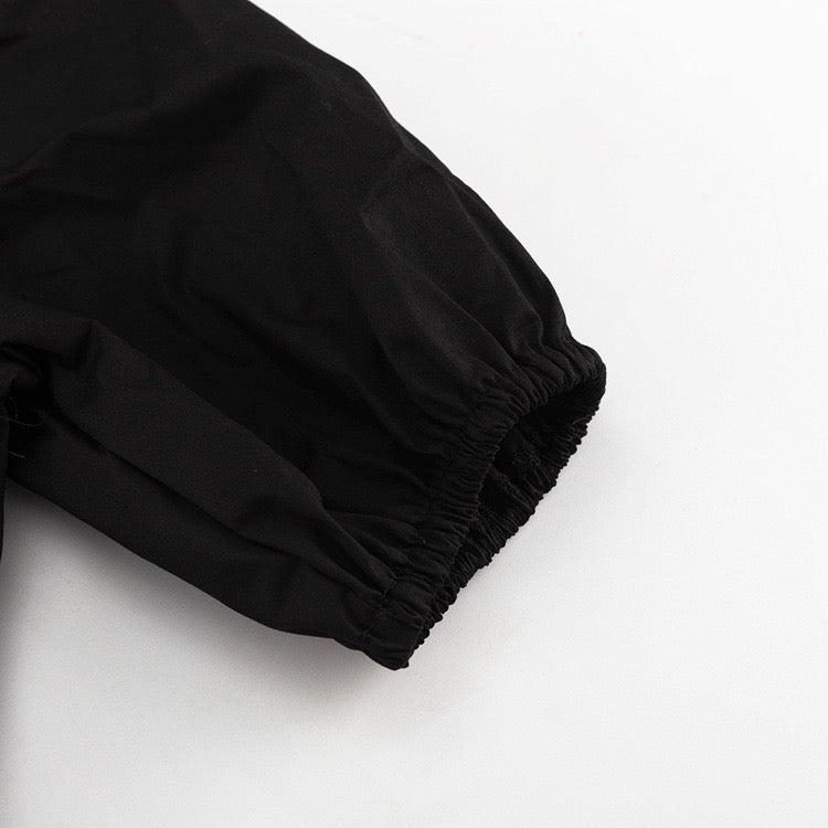 Mini dress with ruched and tie design – Gefen