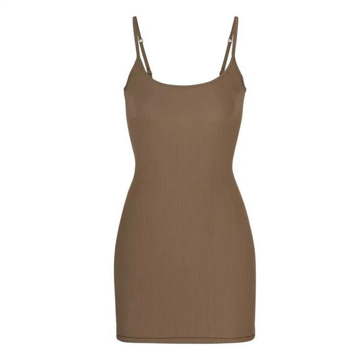 Mady fitted mini dress in shaping fabric