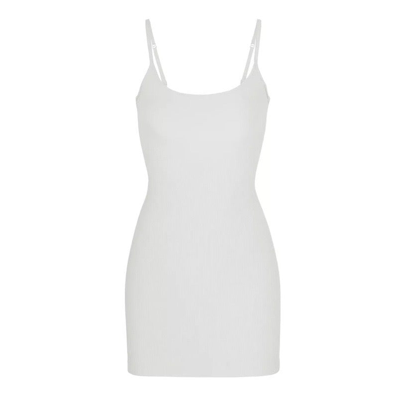 Mady fitted mini dress in shaping fabric