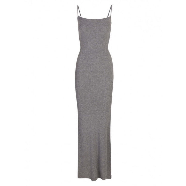KIMIS fitted maxi dress in shaping fabric