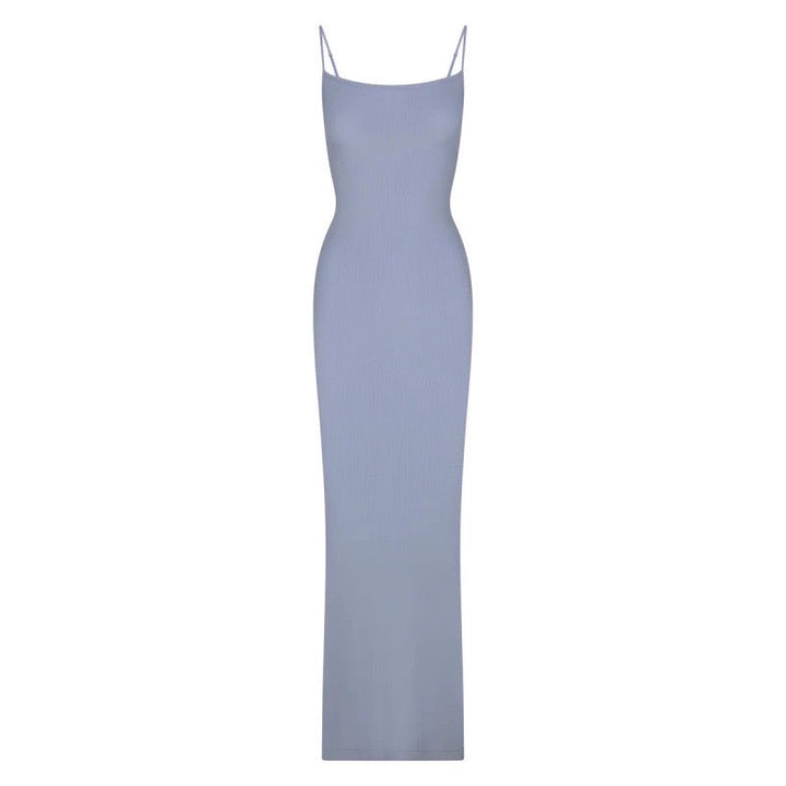 KIMIS fitted maxi dress in shaping fabric