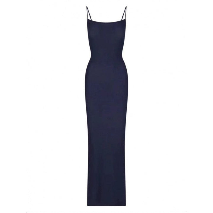 KIMIS fitted maxi dress in shaping fabric