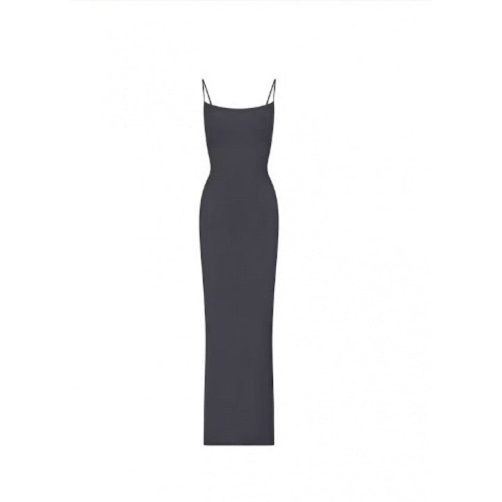 KIMIS fitted maxi dress in shaping fabric