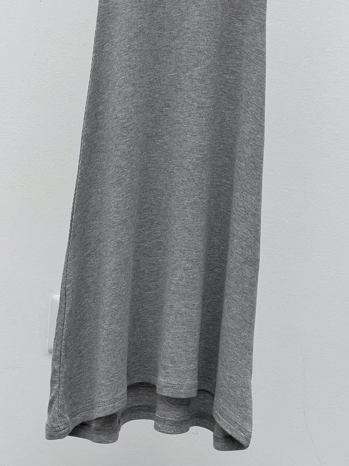 KIMIS fitted maxi dress in shaping fabric