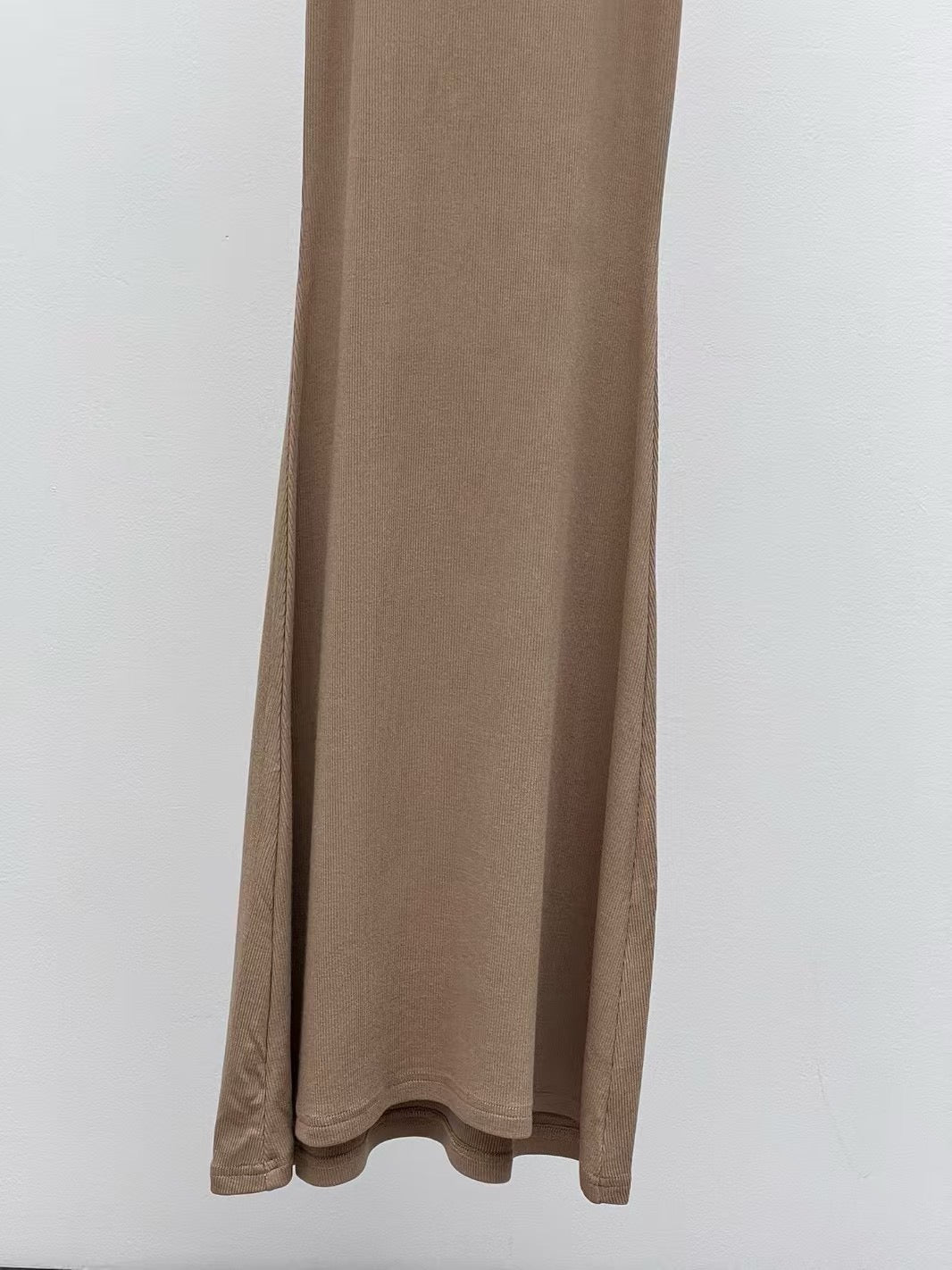 KIMIS fitted maxi dress in shaping fabric