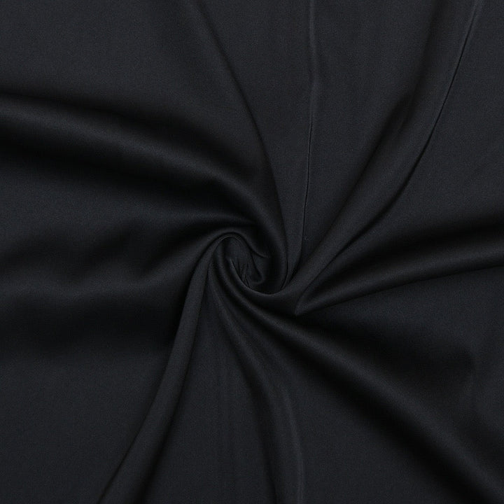 Satin maxi dress with lace design - Rita