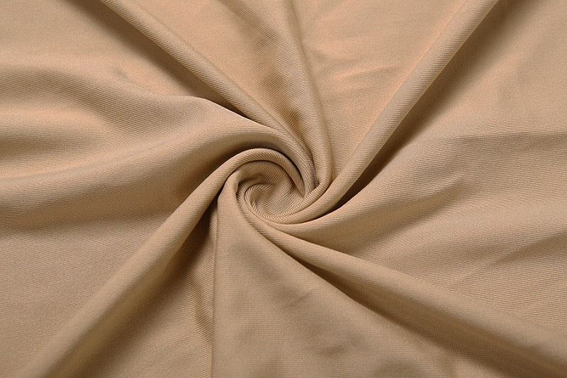 Maxi Dress with Ruching and Tie Decoration - LILIAN
