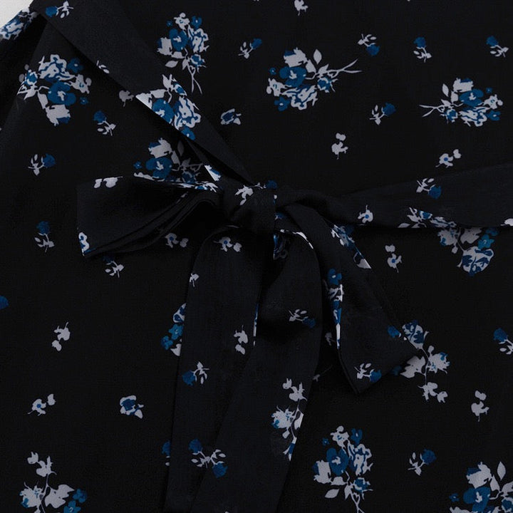 Floral chiffon maxi dress – Melania
