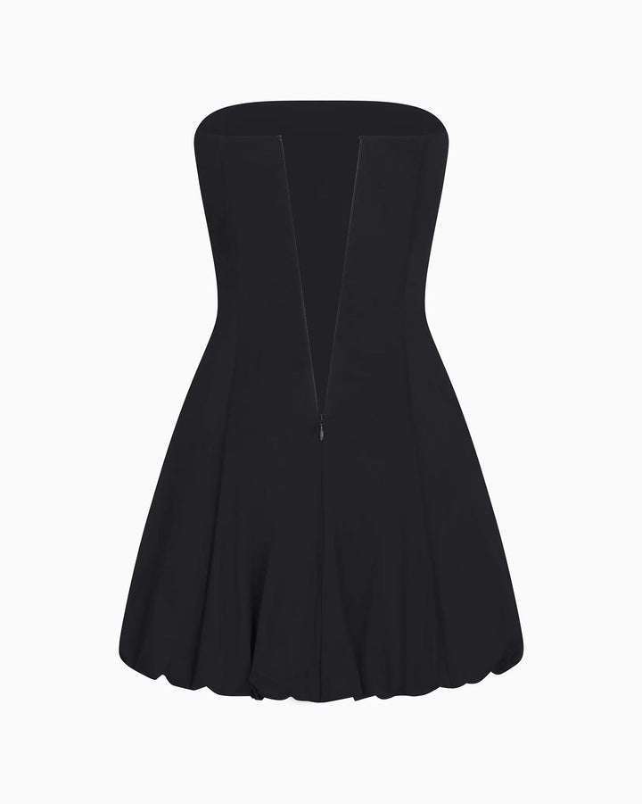 Mini strapless balloon dress - Gisele