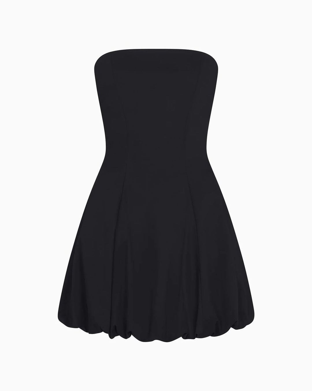 Mini strapless balloon dress - Gisele