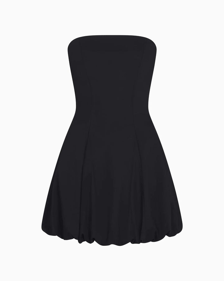 Mini strapless balloon dress - Gisele
