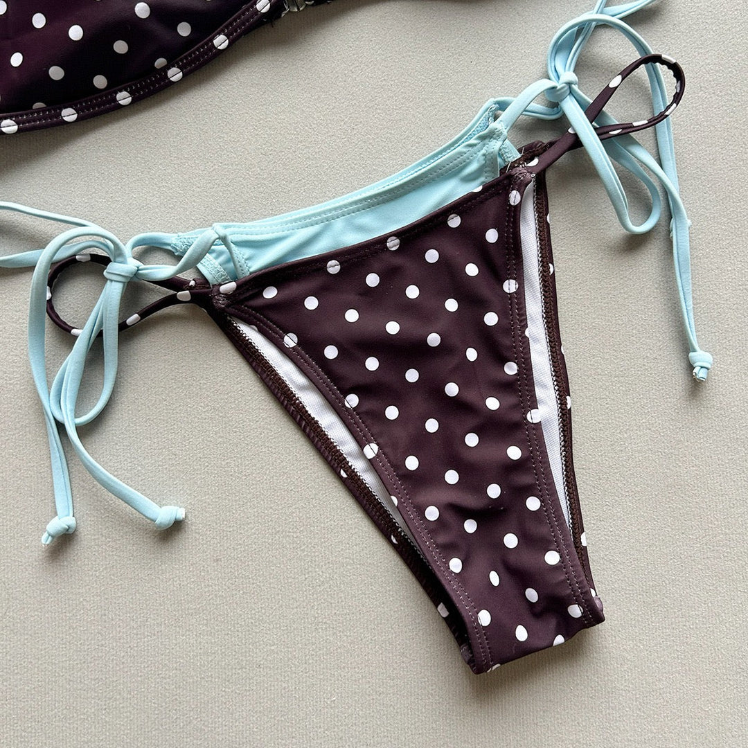 Double-design bikini swimsuit – Gabi