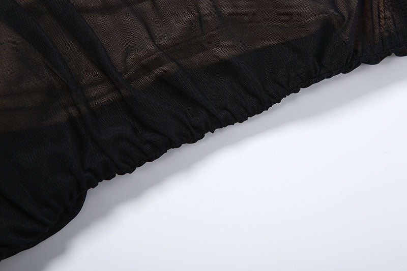 Midi chiffon dress with ruching and hem design - Kerem