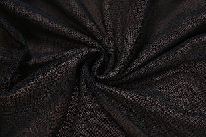 Midi chiffon dress with ruching and hem design - Kerem