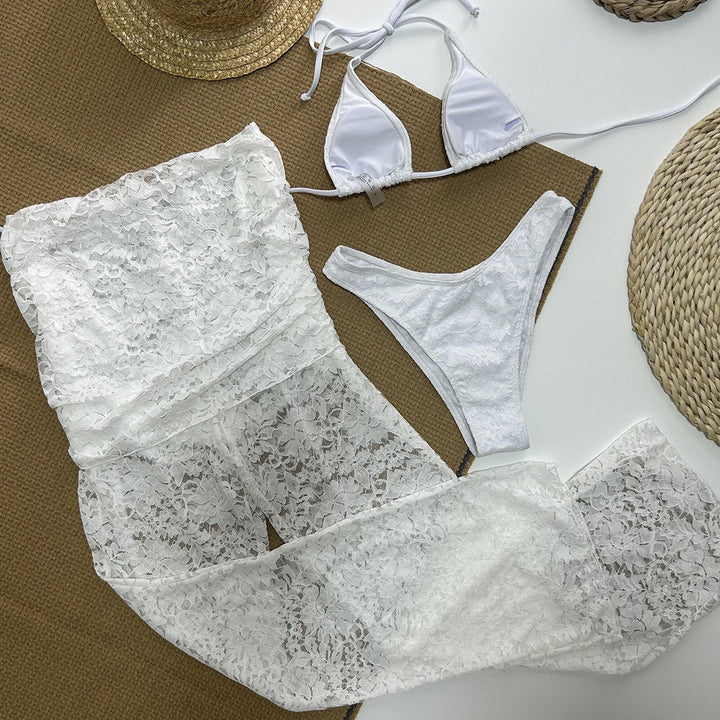 Lace swimsuit with lace pants – Tiara