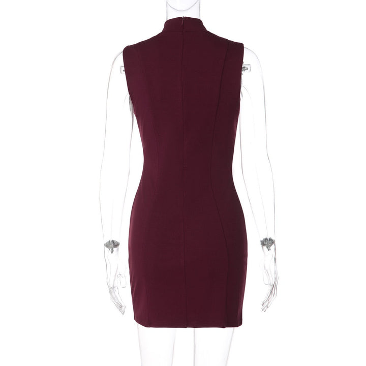 Mini dress with cutout design - KAROL
