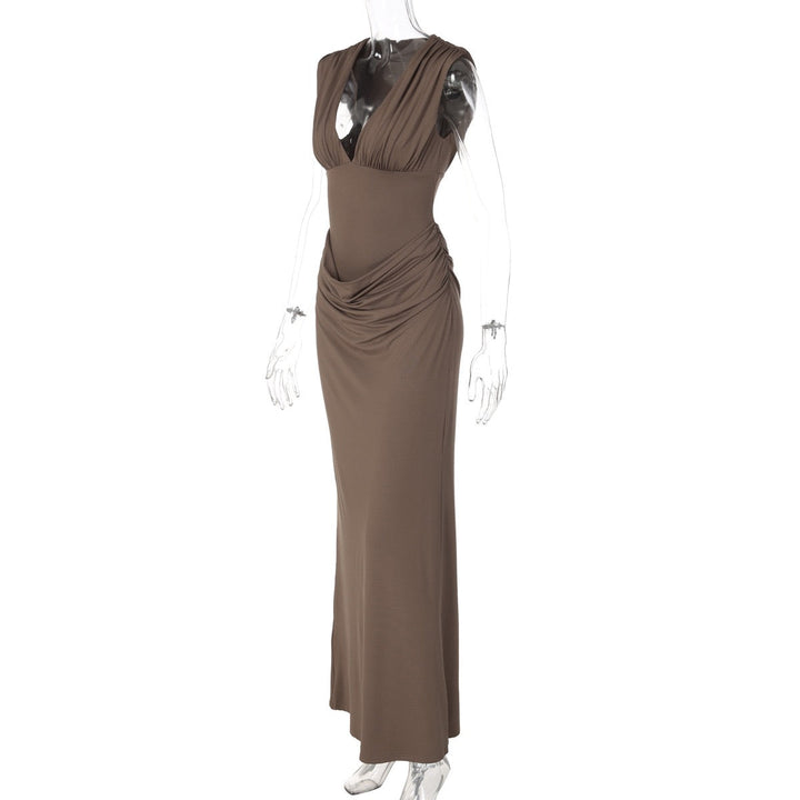 Pleated maxi dress – Kendall