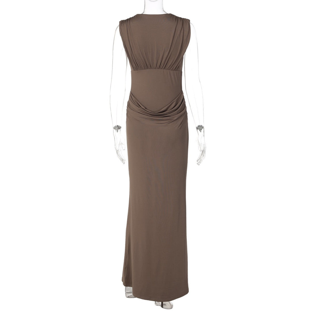 Pleated maxi dress – Kendall
