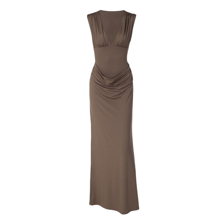 Pleated maxi dress – Kendall