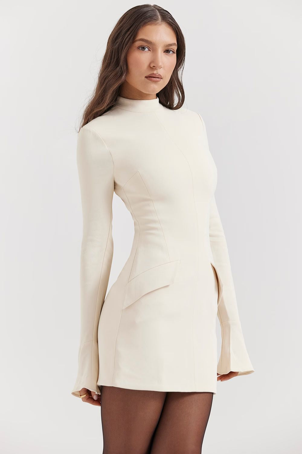 Tailored mini dress - Anis