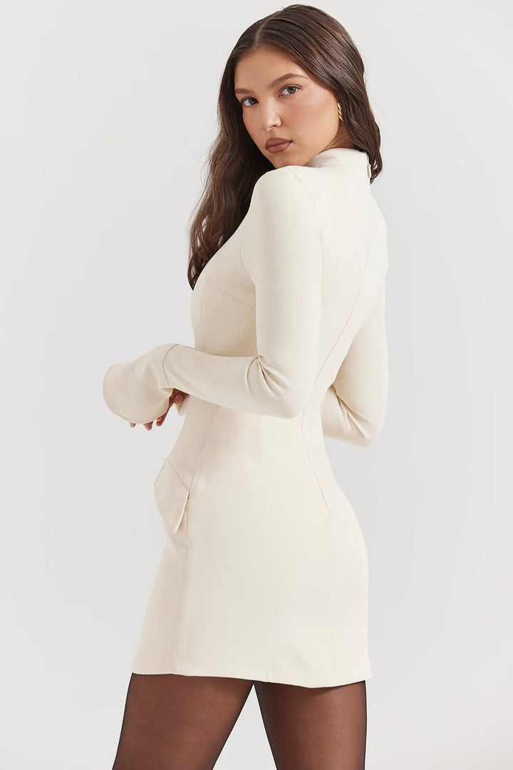 Tailored mini dress - Anis