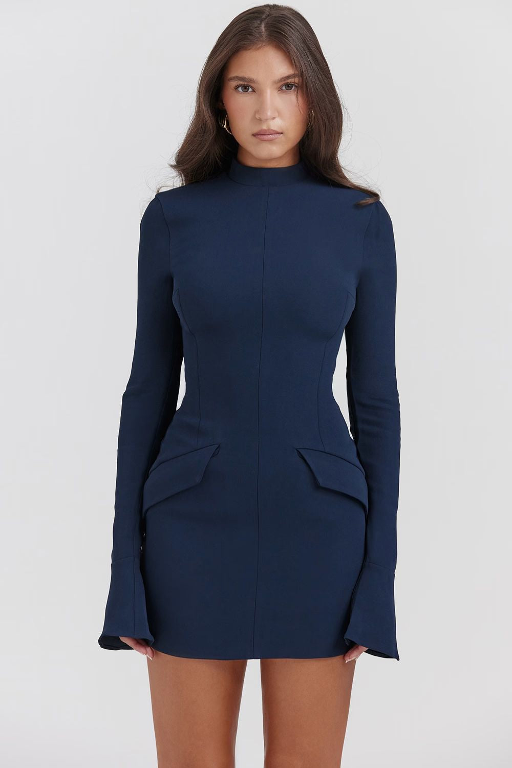 Tailored mini dress - Anis