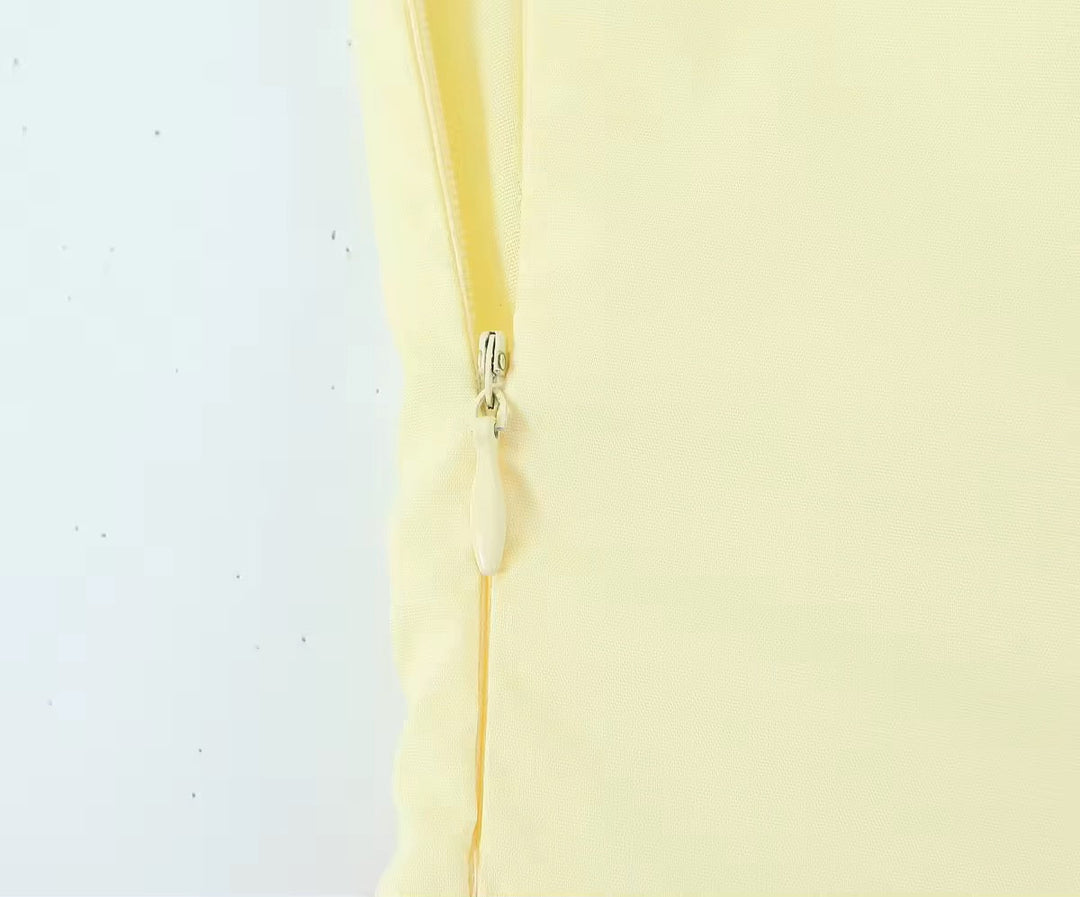 A-Line Mini Dress with Back Tie for Waist Fit, Country Style - Reya