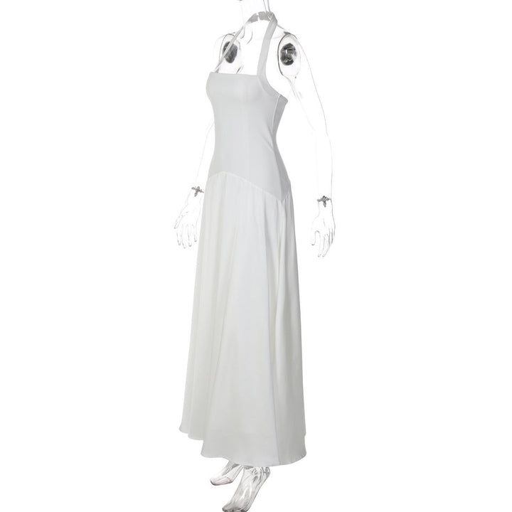 Haila satin maxi dress