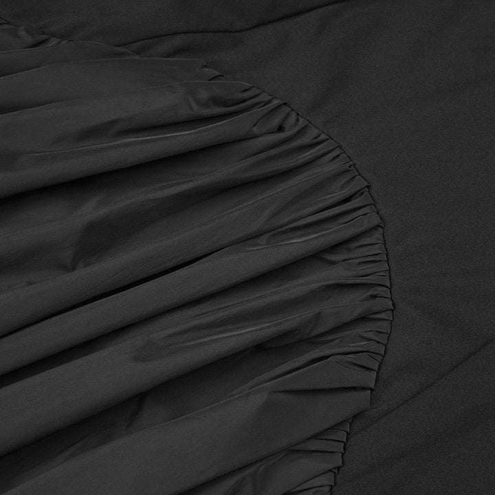Zimra A-line maxi dress with a cutout design