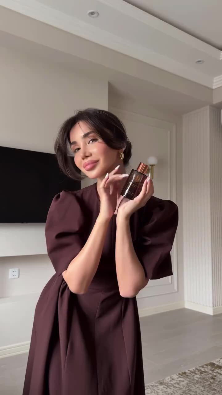 שמלת מקסי ערב אלגנטית בגזרת A - AMALIA